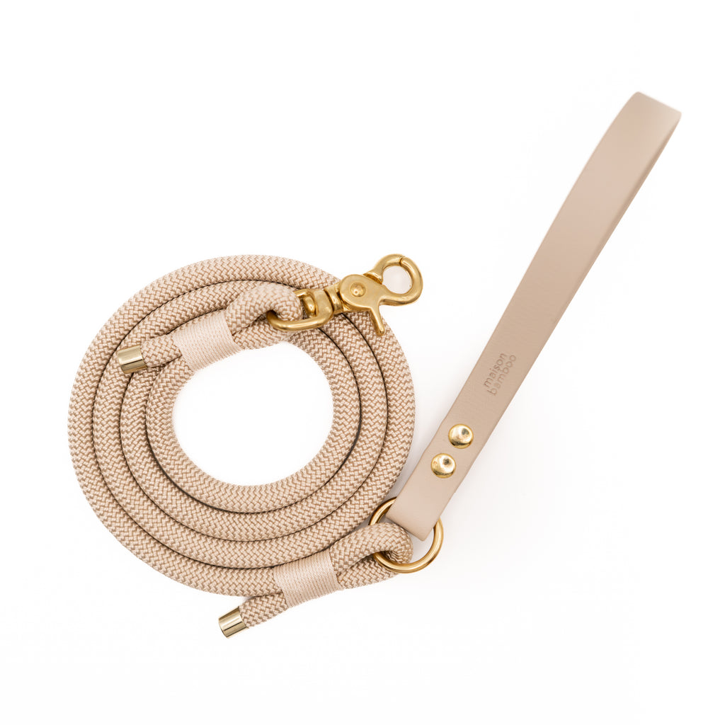 Laisse en corde simple Bamboo