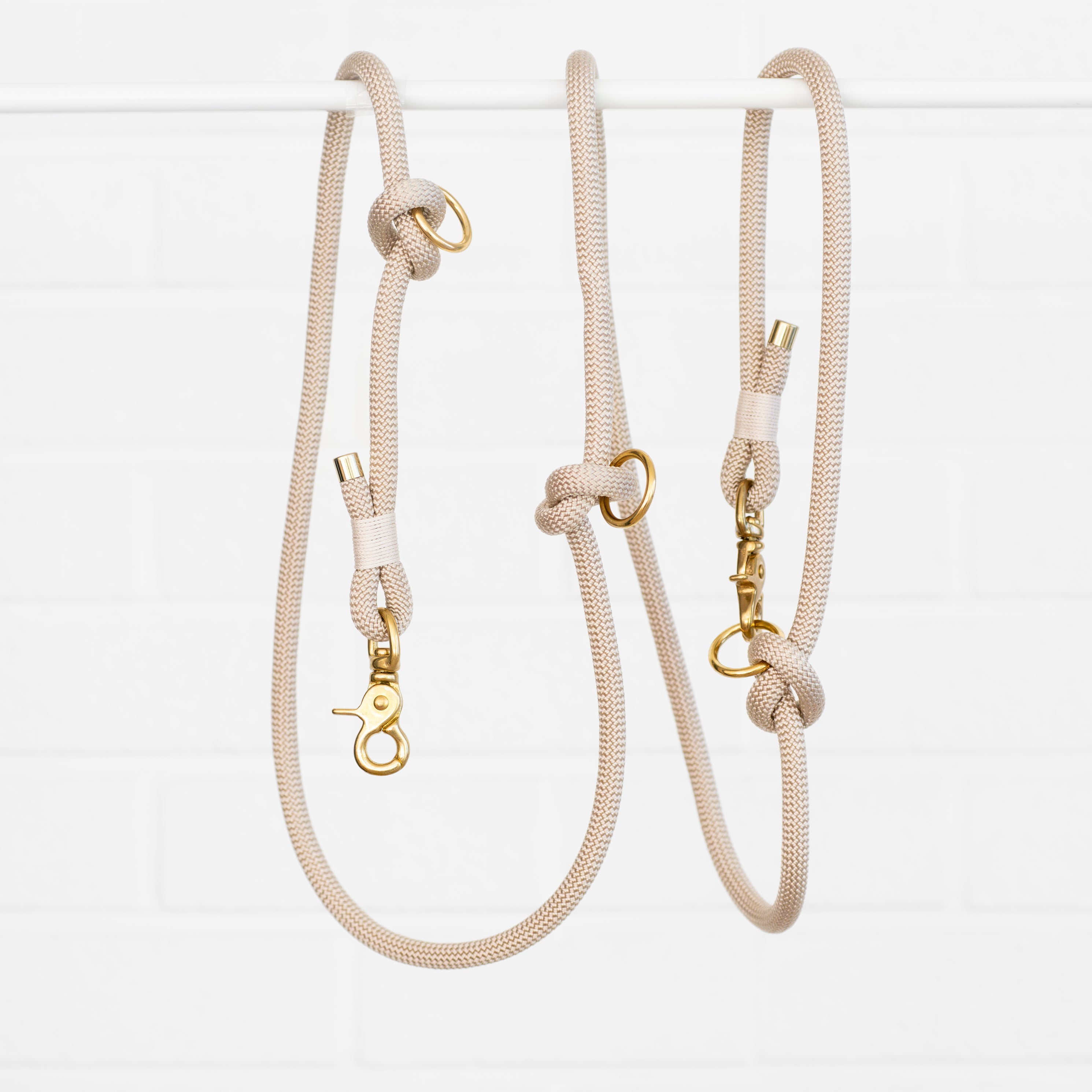 Laisse en corde 3 positions Bamboo
